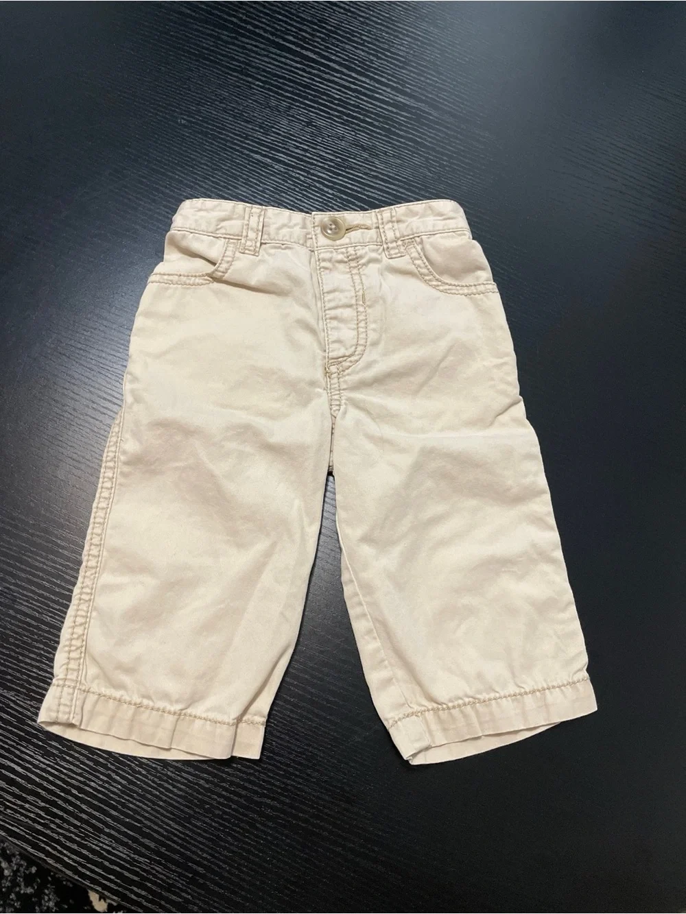 6/12m Vintage Y2K Old Navy Khaki Cargo Pants